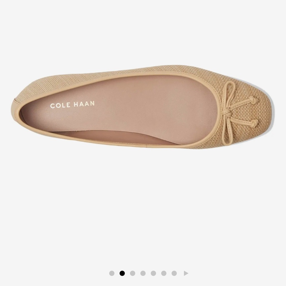 Cole Haan Women's Beige Ballet Flats